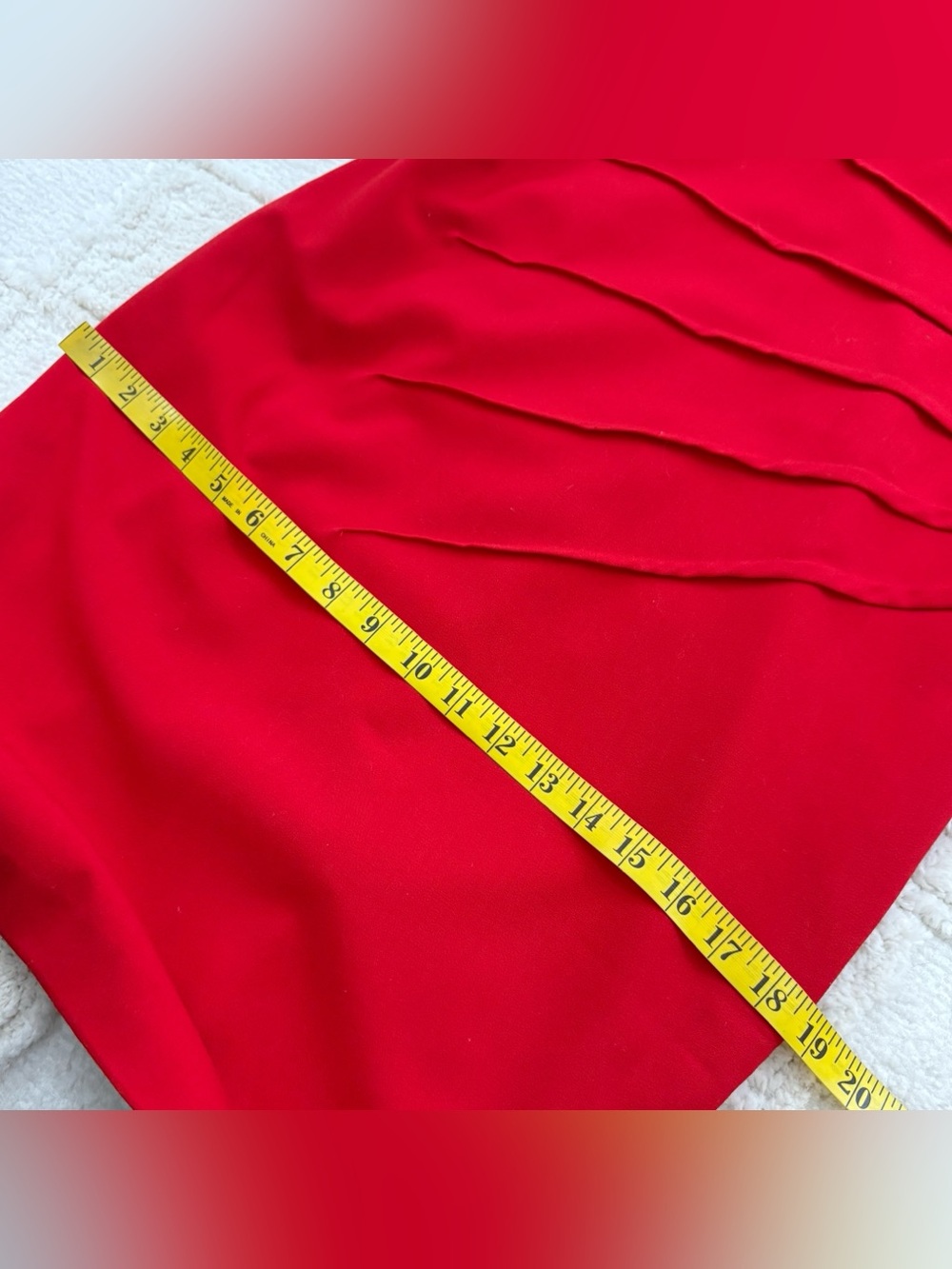 Calvin Klein Sleeveless Red Sheath Dress 6 - Picture 12 of 12